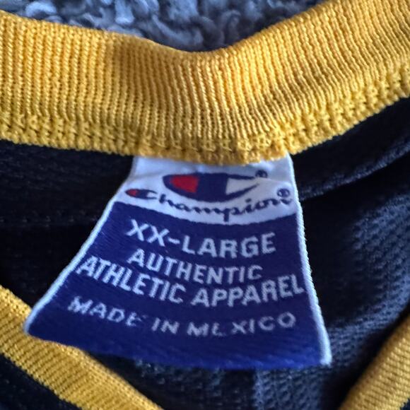 Vintage Kobe Bryant Champion Los Angeles Lakers #8 Black Jersey 52 XXL RARE - Picture 6 of 9